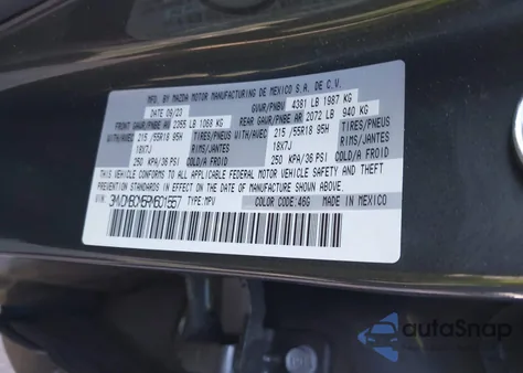 2024 Mazda Cx-30 2.5 S Preferred Package из США, поврежденный, VIN 3MVDMBCM5RM601557